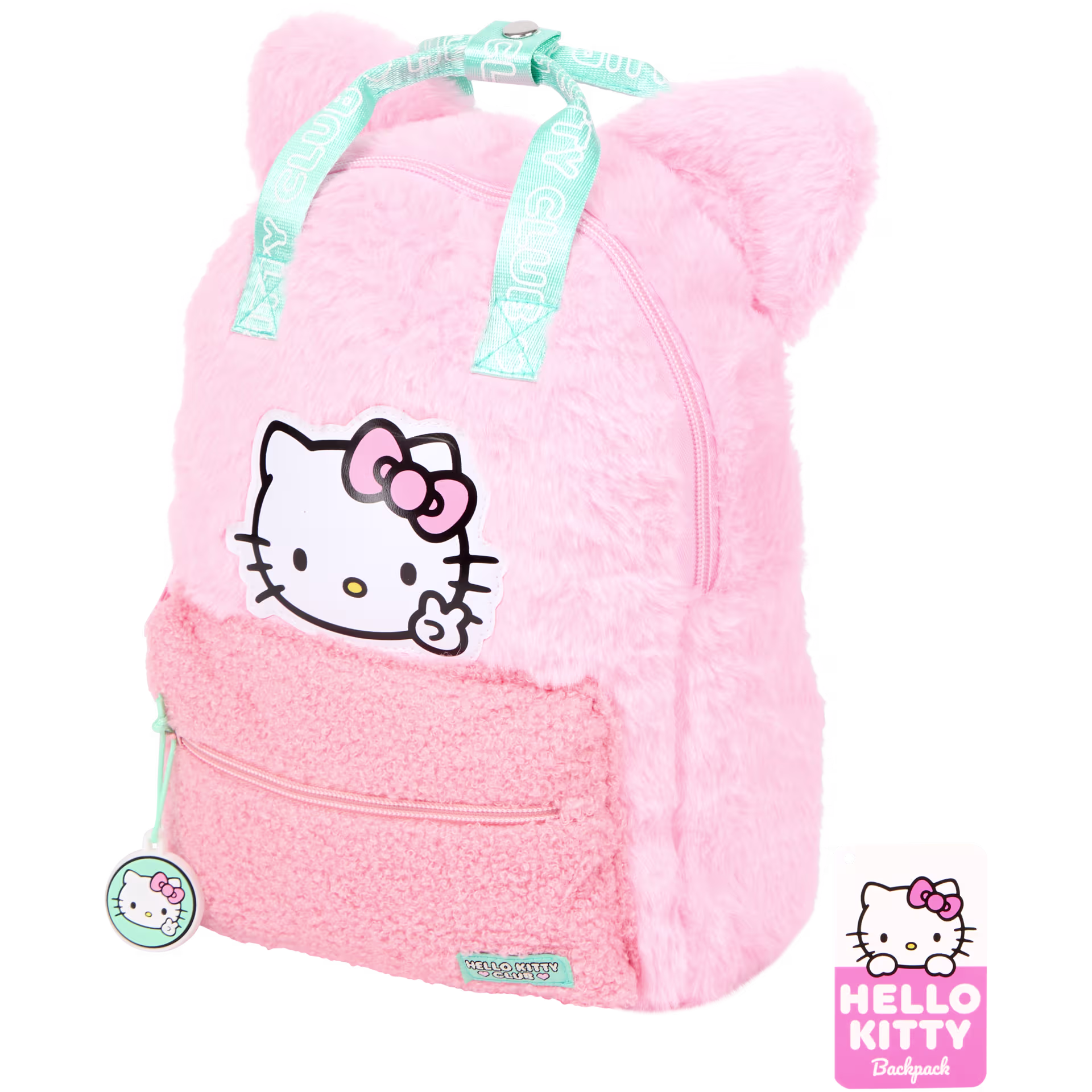 Mochila de peluche suave